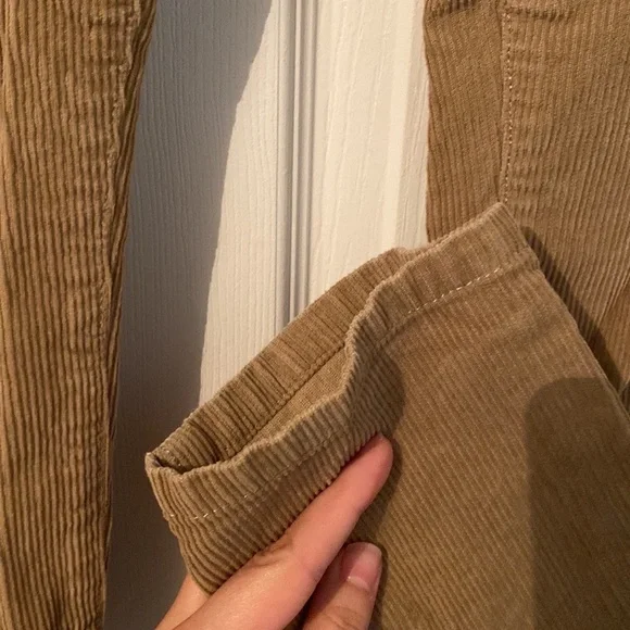 A.P.C Petite new standard corduroy tan pants 100% cotton size: 28 - Picture 5 of 9